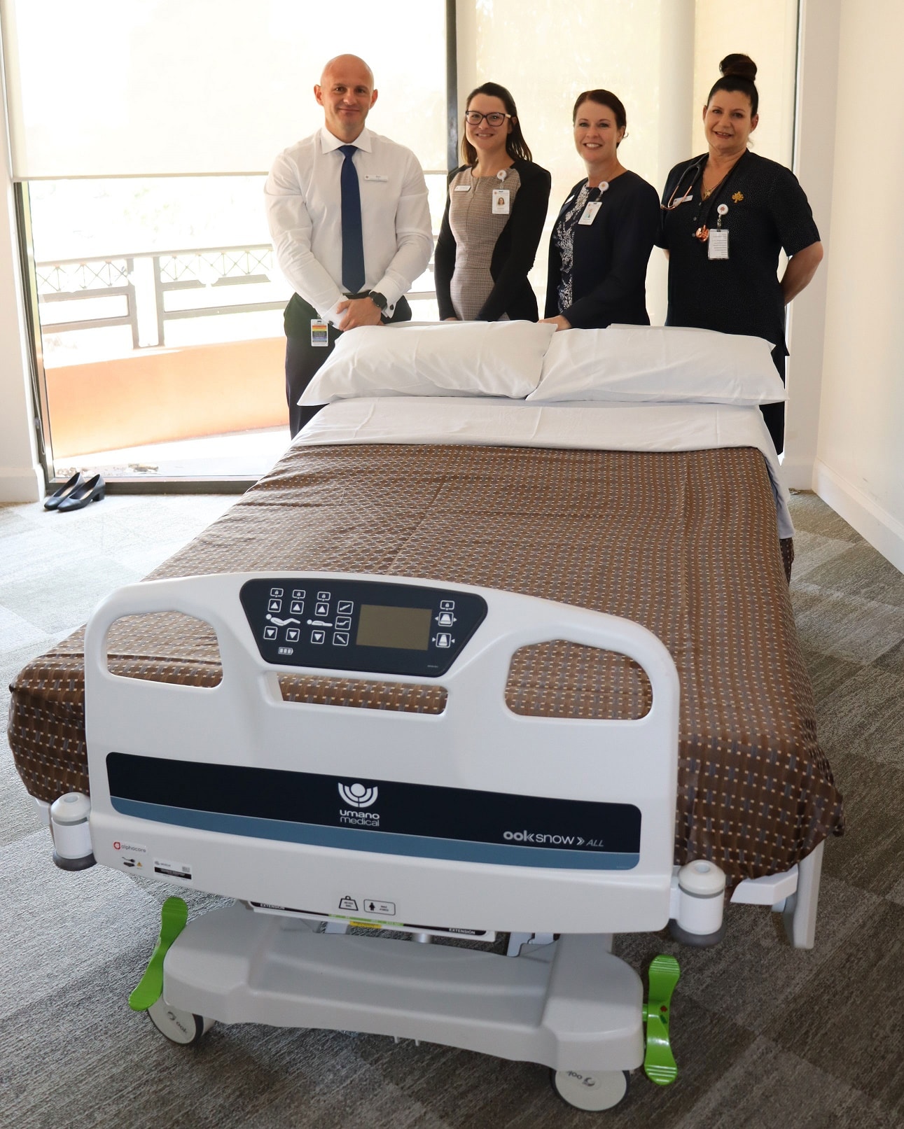 First-ever Cuddle Bed arrives at St John of God Murdoch Hospital