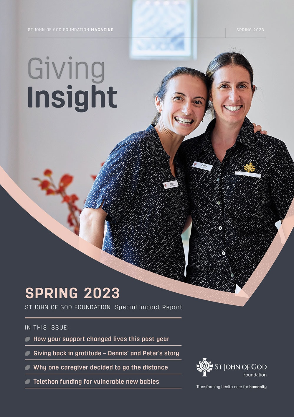 Giving Insight Spring Magazine 2023