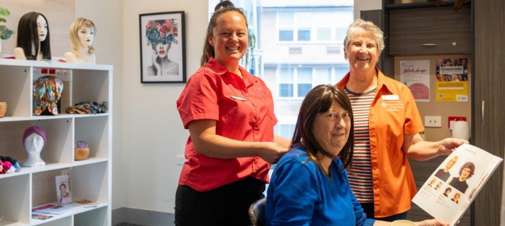 Caregivers and volunteers from St John of God Bendigo Hospital guide patients through the selection process via private appointments