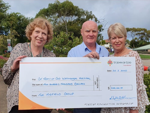 The Midfield Group donation