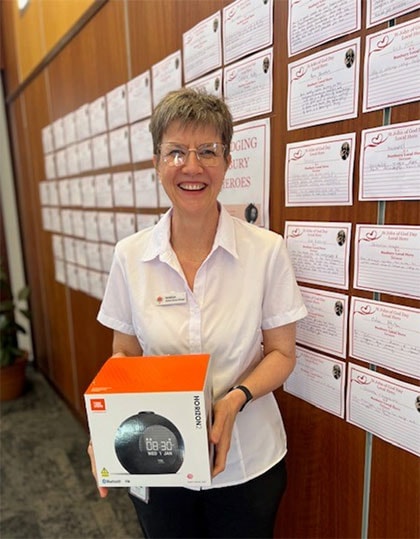 Marisa Wessel, Pastoral Services Manager at St John of God Bunbury Hospital