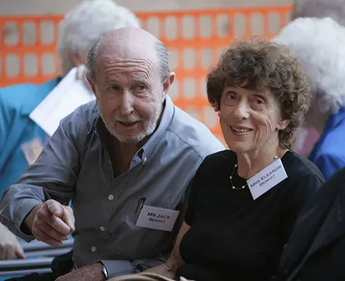 Jack and Eleanor Bendat.