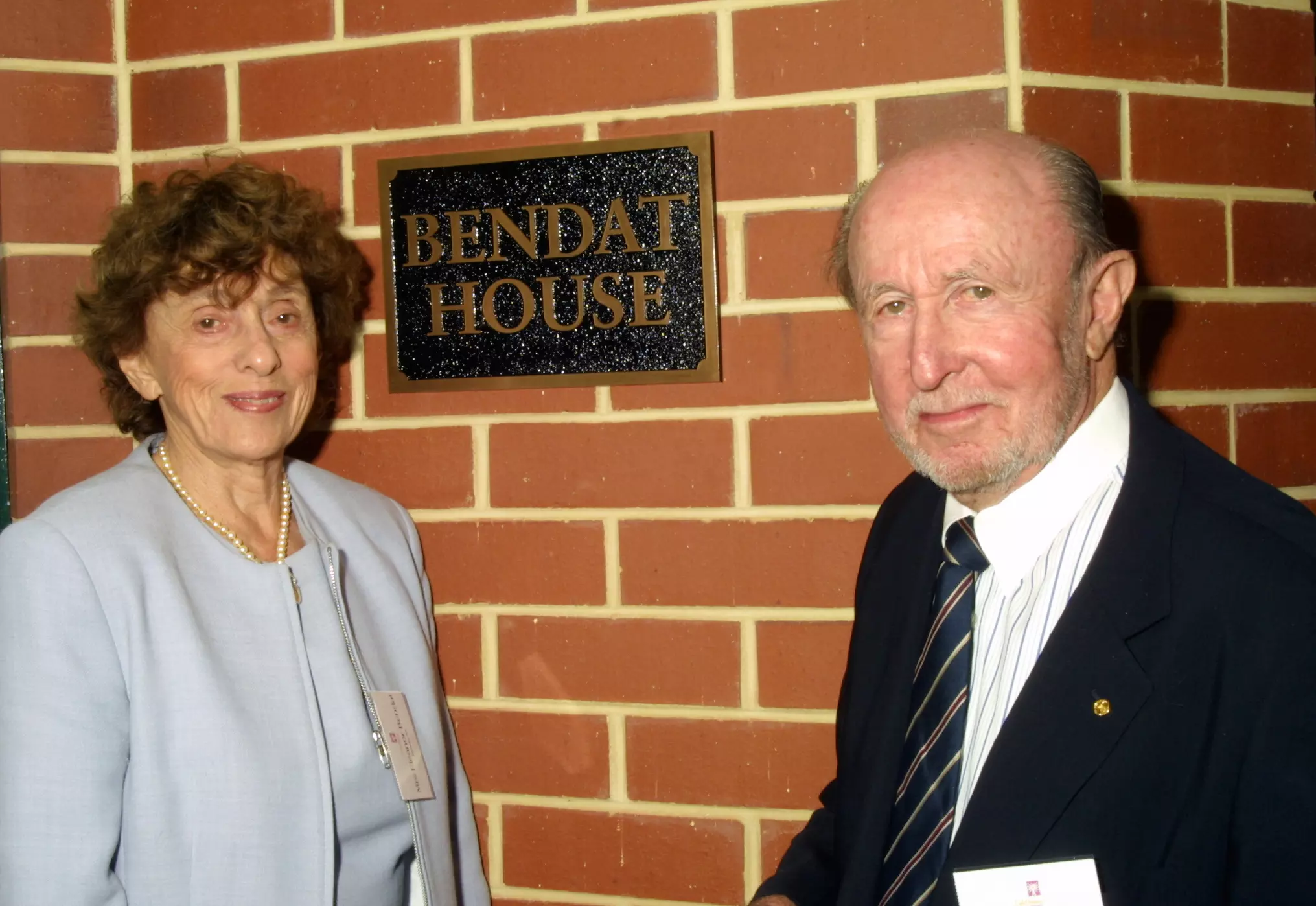 Jack and Eleanor Bendat.