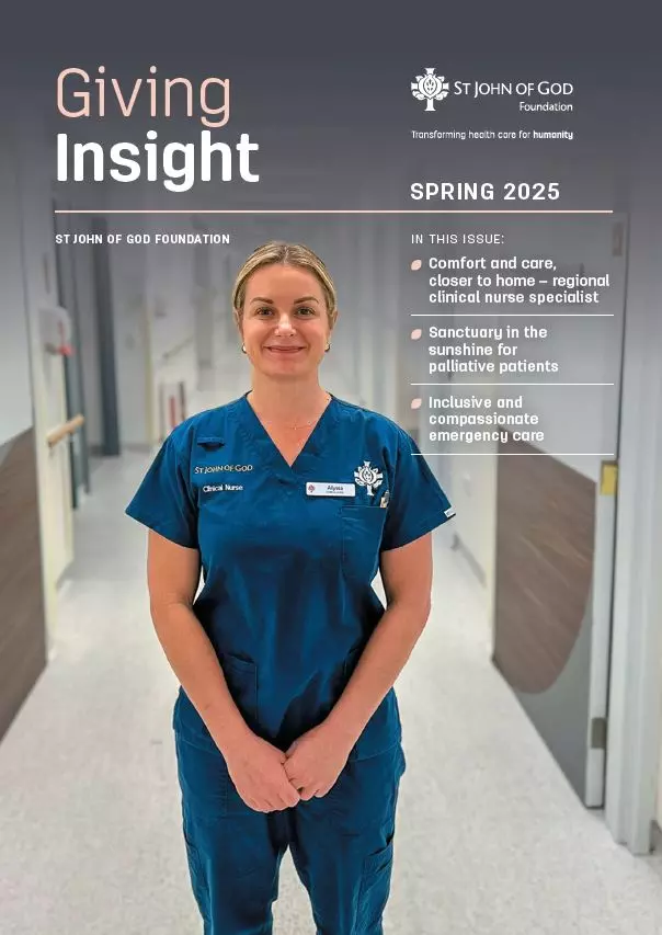 ‘Giving Insight’ Spring 2025.