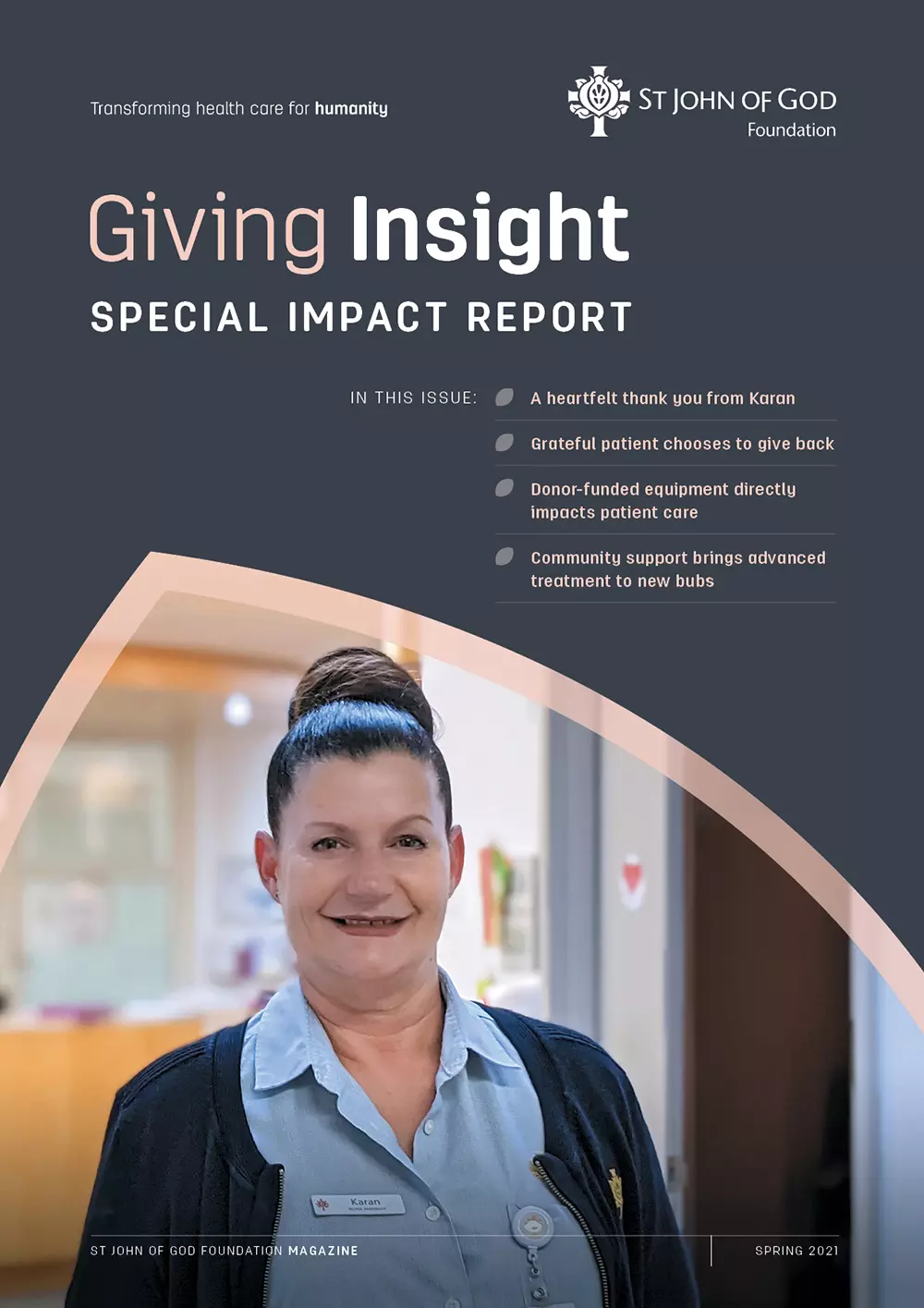‘Giving Insight’ Special Impact Report 2021.